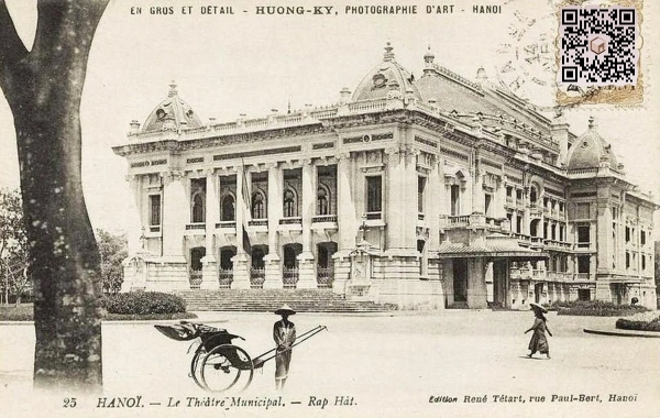 Nhà hát lớn Hà Nội xây dựng năm 1901